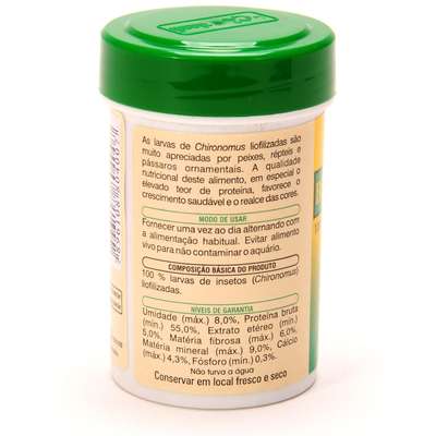 Ração Alcon Blood Worms - 6gr