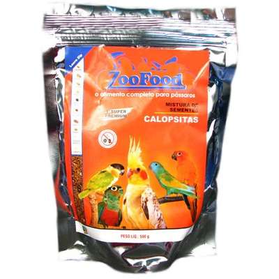 Mistura de Sementes para Calopsitas Zoofood - 500g