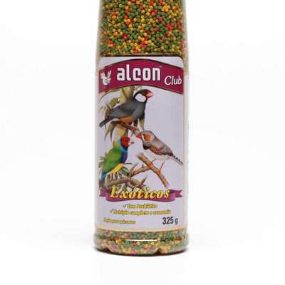Ração Alcon Club Pássaros Exóticos - 325gr