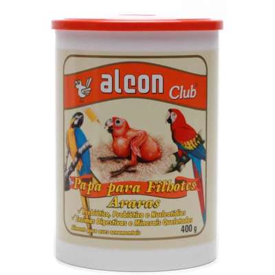 Ração Alcon Club Papa para Filhotes de Araras Pote - 400gr
