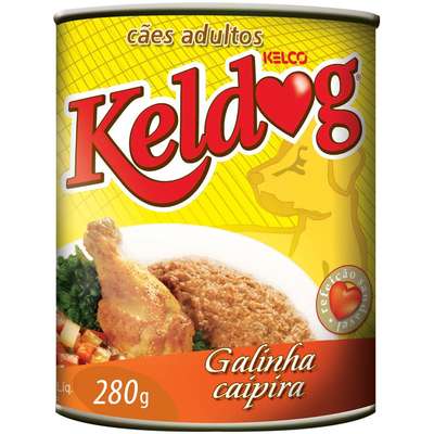Ração Úmida KelDog Galinha Caipira - 280gr