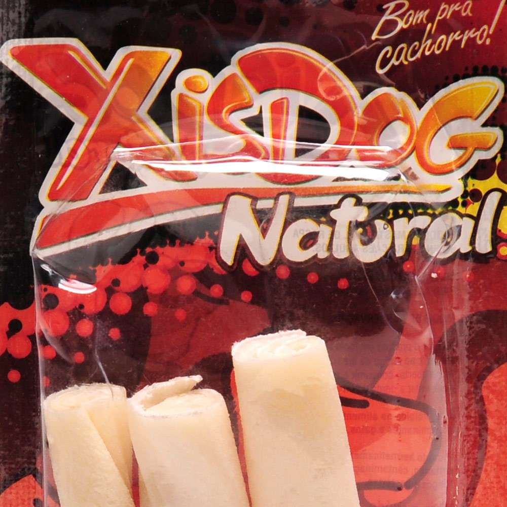 Osso Xisdog Enrolado Médio - 3 Unidades