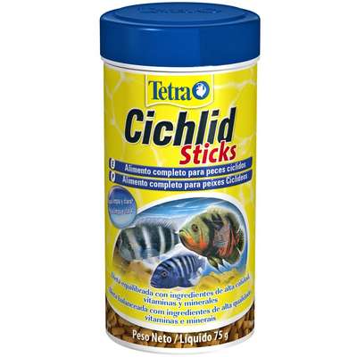 Ração Tetra Cichlid Sticks em Palitos - 75gr