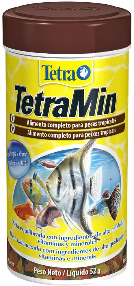 Ração Tetra Min Flakes em Flocos - 52 g