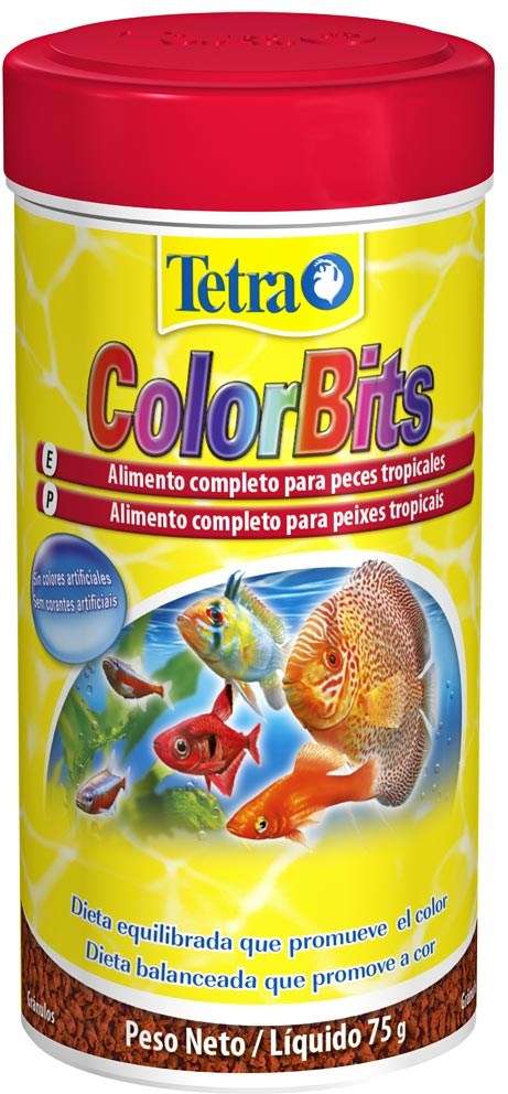 Ração Tetra ColorBits em Grânulos - 75 g