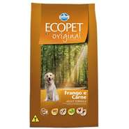 Ração Farmina Ecopet Original Carne e Frango para Cães Adultos - 15Kg