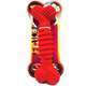 Brinquedo Osso Superbone Borracha Vermelho - Tam G