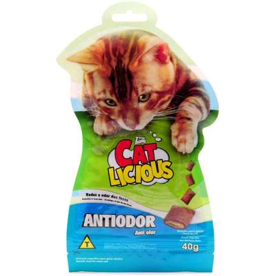 Petisco Total Cat Licious Anti Odor - 40gr