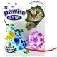 Brinquedo Pawise Rato de Pelúcia e Bola com Guizo e Catnip - Cores Variadas