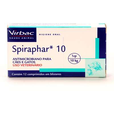 Spiraphar 10 - 12 comprimidos