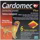 Cardomec Plus Marrom Cães acima de 22kg - 6 tabletes