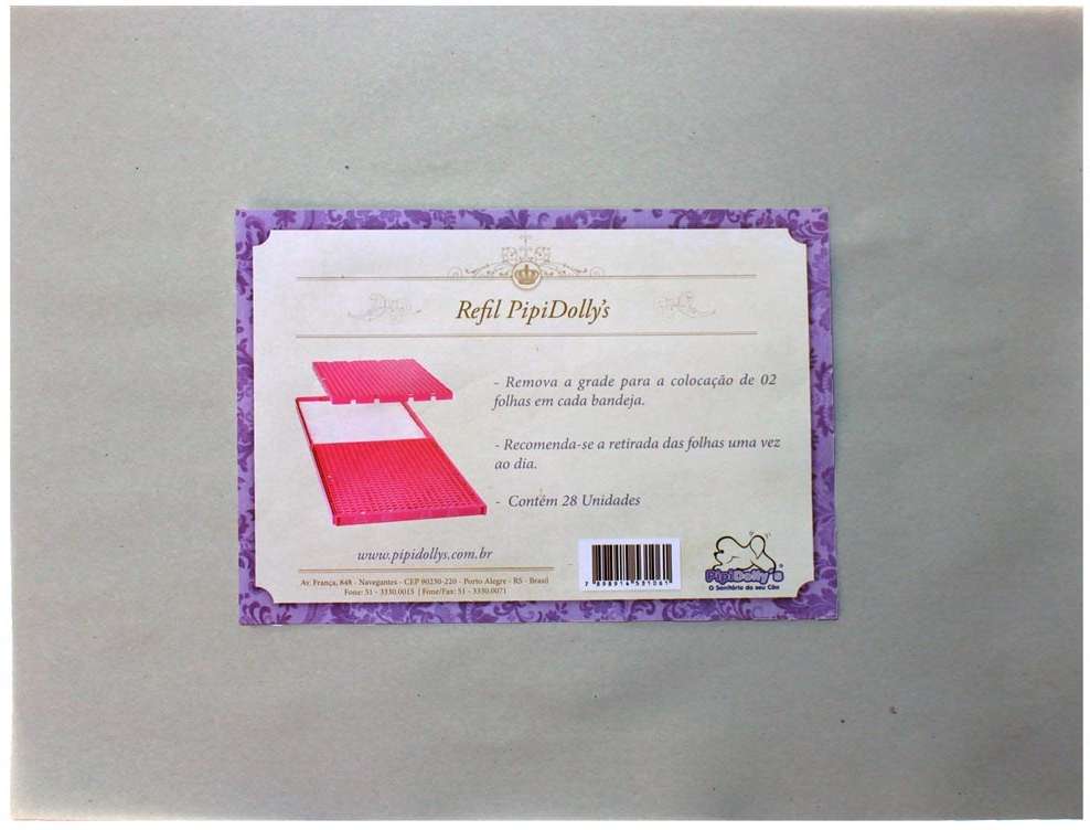 Refil de Papel para Pipidollys - 28 Unidades