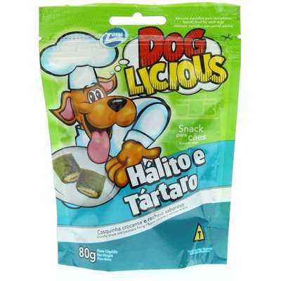 Petisco Total Dog Licious Hálito e Tártaro - 65gr