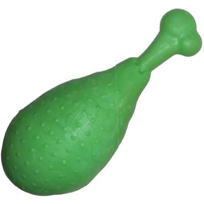 Brinquedo Coxa de Frango Borracha Furacão Pet - Verde