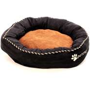 Cama Bóia Luxo Preto - Tamanho M