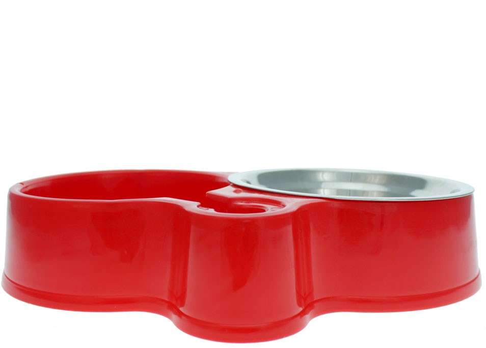 Comedouro Pratik Pet - Vermelho