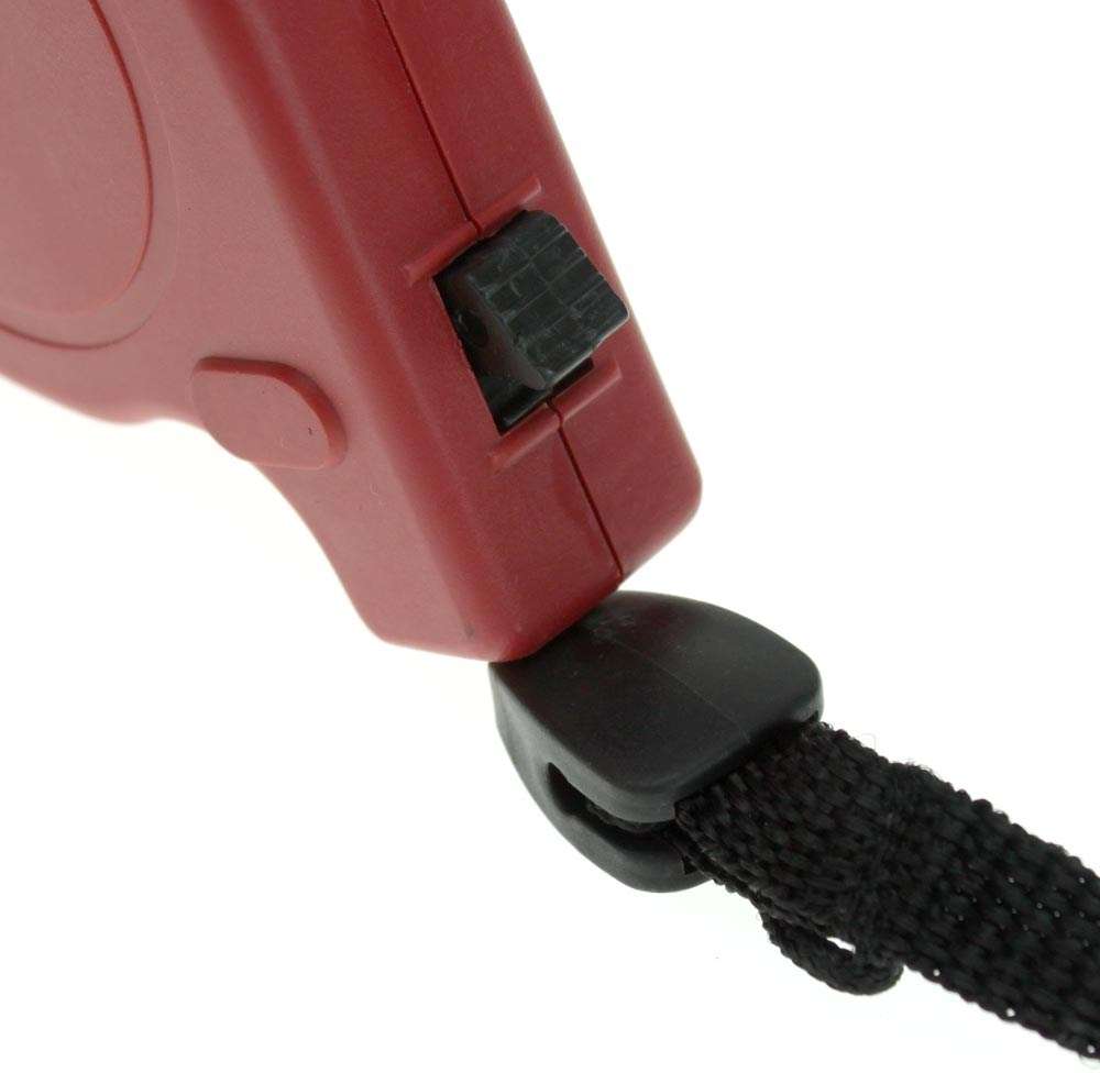 Guia Retrátil 3,5 metros até 3kg - Vermelho