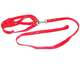 Conjunto Guia de Seda com Peitoral Vermelho - Mini