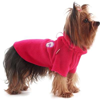 Pulôver Fleece Dog Pickorruchos Pink - Tam 01
