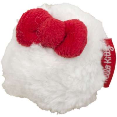 Brinquedo Hello Kitty Bolinha de Pelúcia para Gatos com Catnip