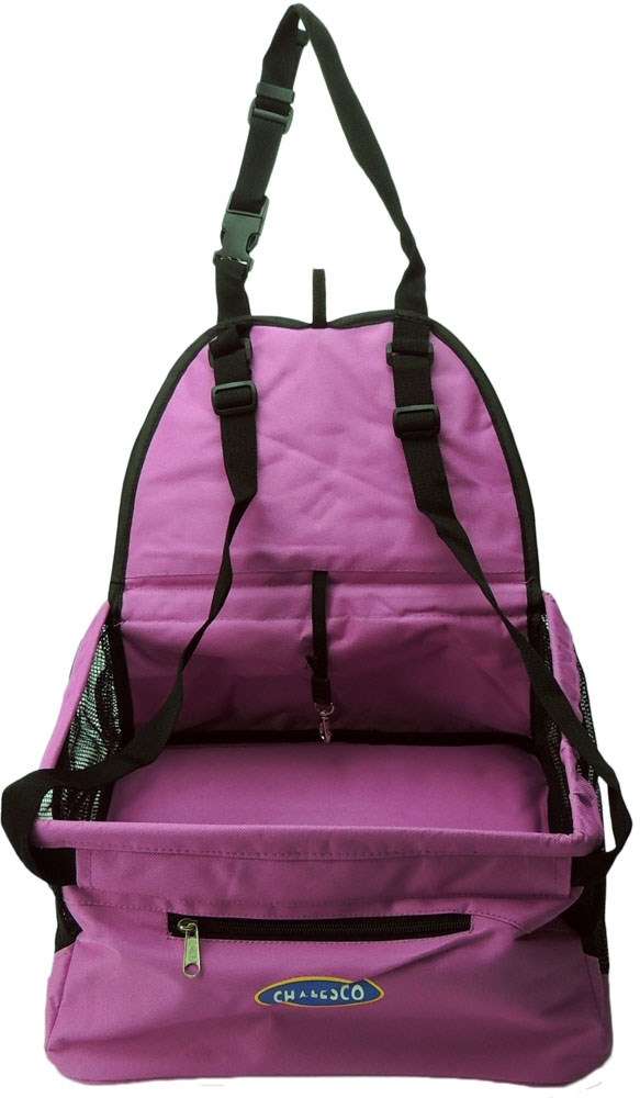 Assento Car Seat Chalesco Rosa para Cães e Gatos - Tam. Único