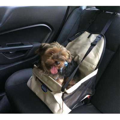 Assento Car Seat Chalesco para Cães e Gatos - Rosa