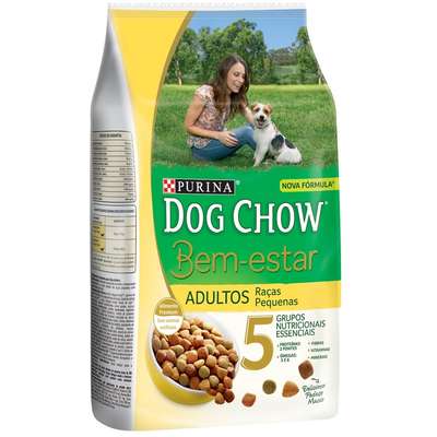Ração Nestlé Purina Dog Chow Bem Estar Adultos Raças Pequenas - 1kg