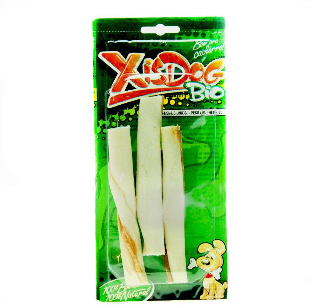 Xisdog Osso Bio Enrolado - 3 Unidades