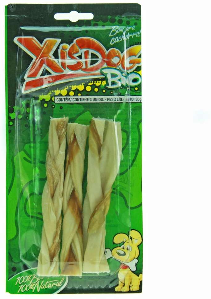 Osso Xisdog Bio Trança - 3 Unidades