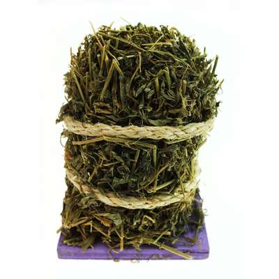 Porta Alfafa ou Feno - Lilás com Verde