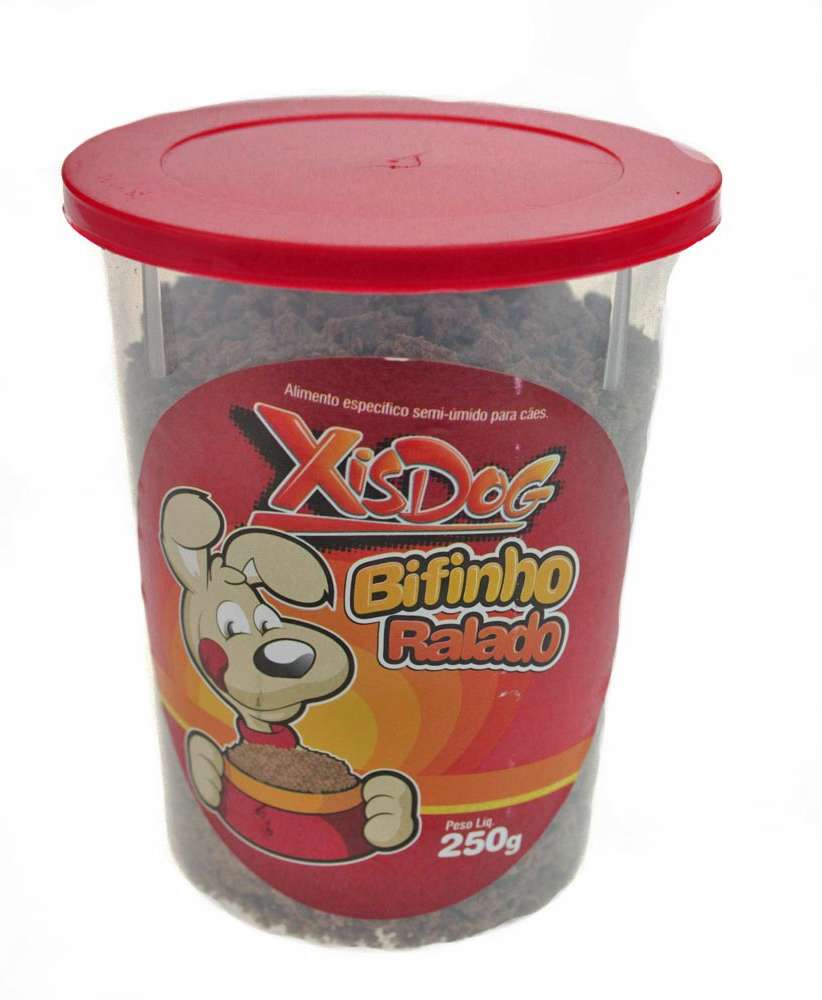 Xis Dog Bifinho Ralado - 250gr (Pote)