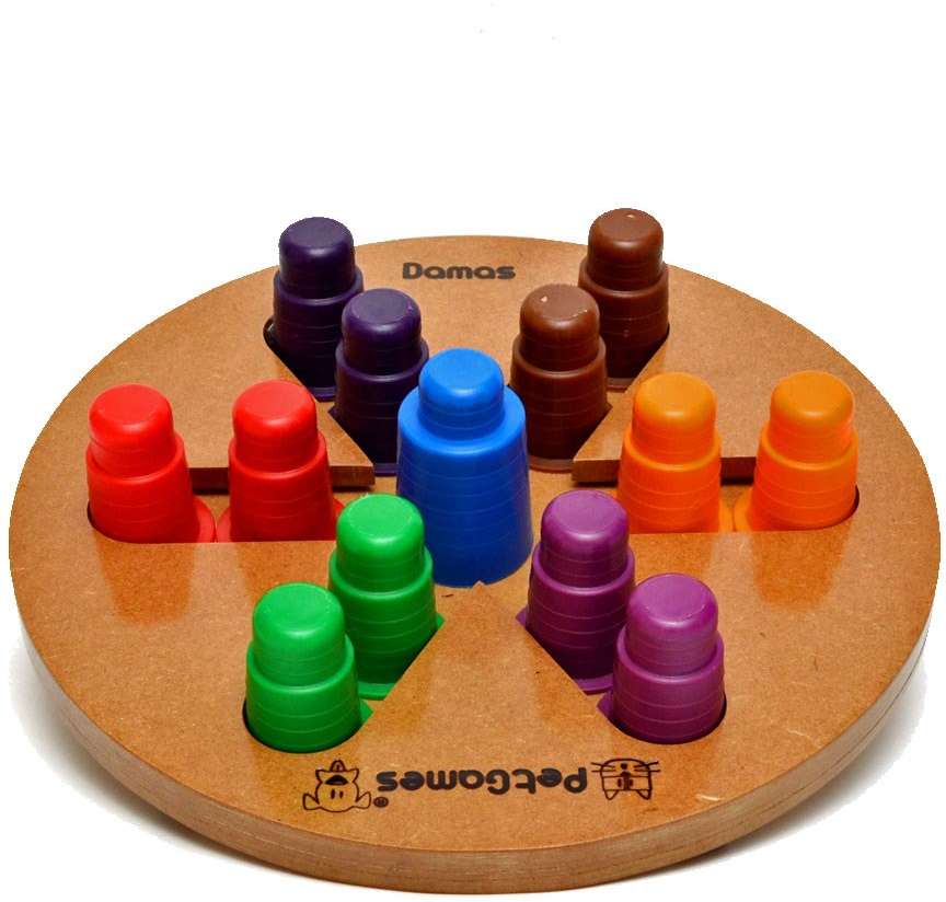 Jogo Interativo para Cães Damas - Tam. Único