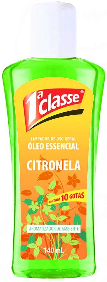 Óleo Essêncial Aromático 1ª classe Citronela - 140 mL
