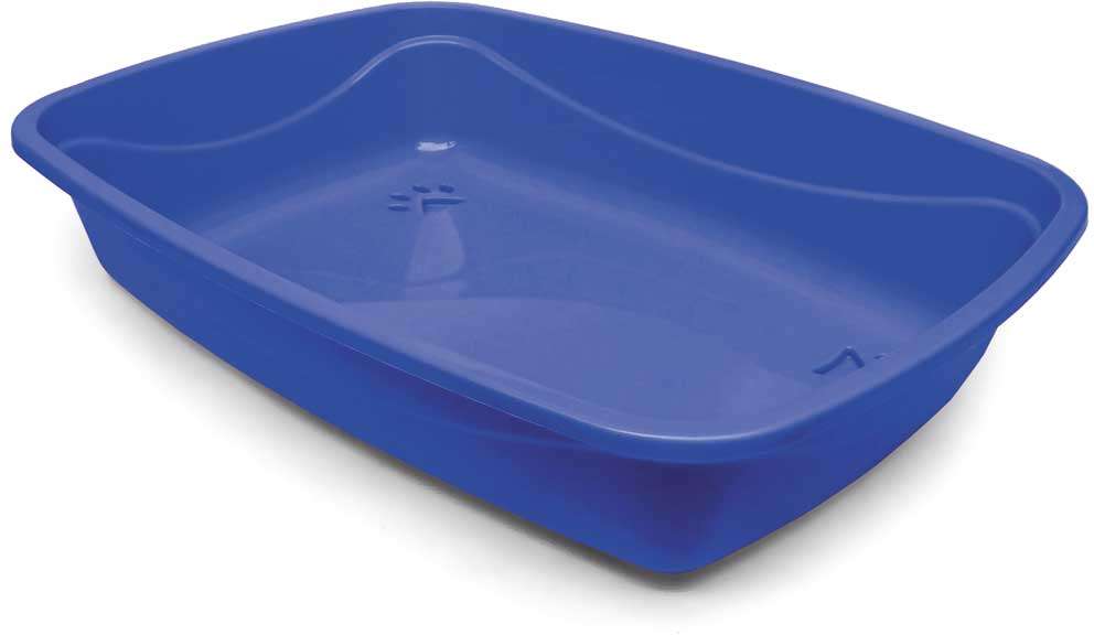 Bandeja Higiênica Pet Injet Luxo Patas Sanicats Azul - Tam. Único