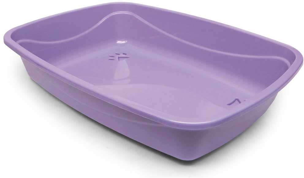 Bandeja Higiênica Pet Injet Luxo Patas Sanicats Lilás - Tam. Único
