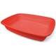 Bandeja Higiênica Pet Injet Luxo Patas Sanicats Vermelho
