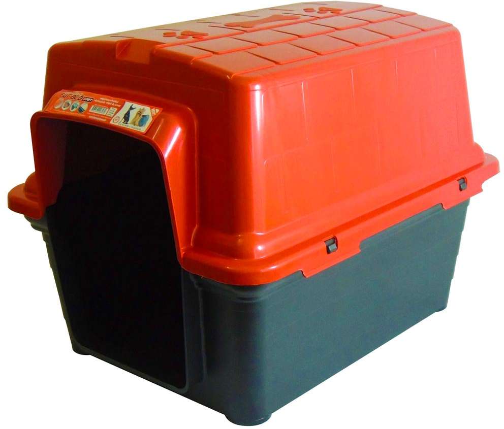 Casa Furacão Pet de Plástico Vermelho - Nº 04