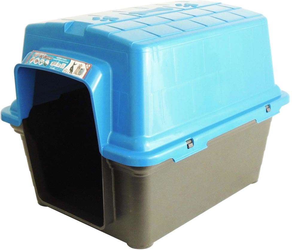 Casa Furacão Pet de Plástico Azul - Nº 04
