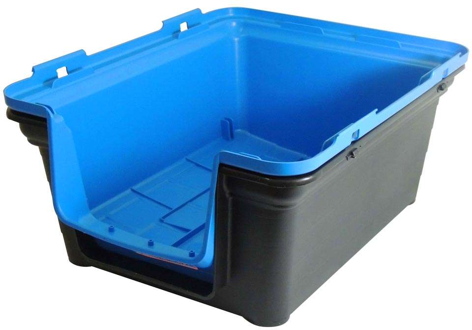 Casa Furacão Pet de Plástico Azul - Nº 04