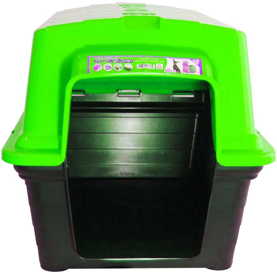Casa Furacão Pet de Plástico Verde - Nº 06