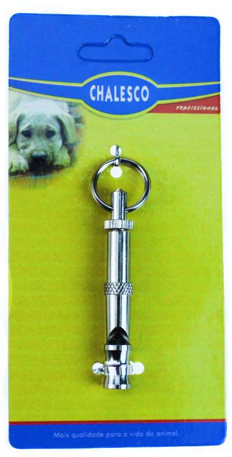 Apito Chalesco de Adestramento para Cães - Tam. Único