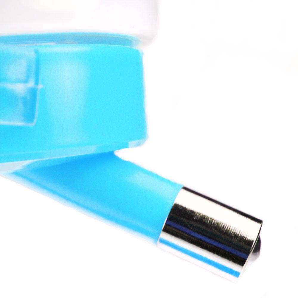 Bebedouro Chalesco com Suporte e Comedouro Azul - Tam. Único