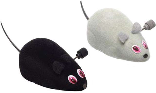 Brinquedo Chalesco Ratinho com Corda 2 Unidades - Tam. P