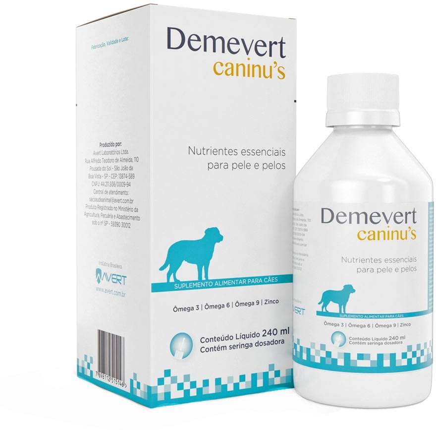 Suplemento Avert Demevert Caninus - 240 mL