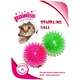 Brinquedo Bolas Pawise Pontudas de Borracha