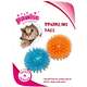 Brinquedo Bolas Pawise Pontudas de Borracha