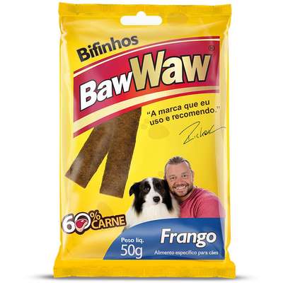 Bifinho Baw Waw de Frango para Cães