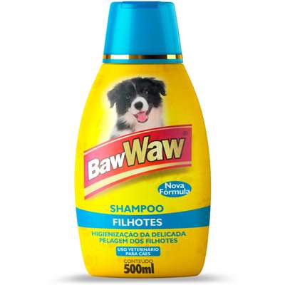 Shampoo Baw Waw para Cães Filhotes - 500 mL