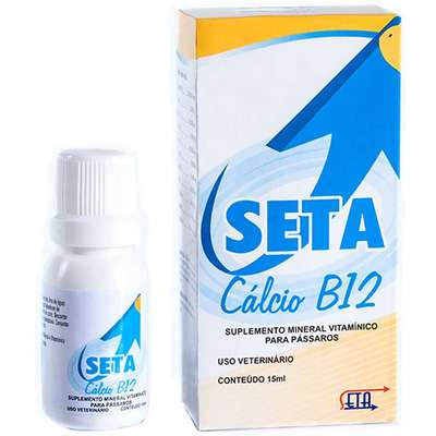 Suplemento Mineral Seta Cálcio B12 - 15 mL