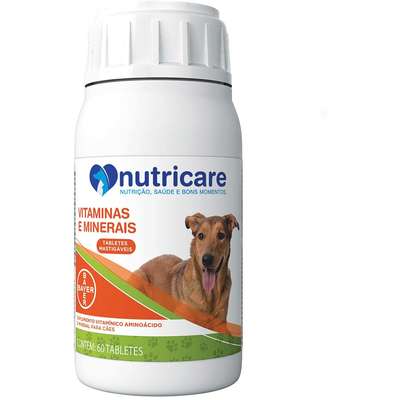 Suplemento Bayer Nutricare Vitaminas e Minerais com 60 Tabletes